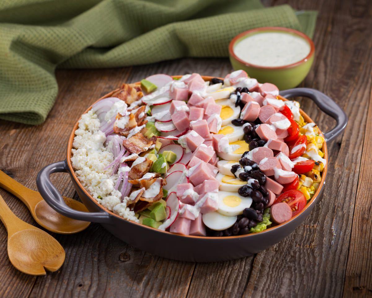 Mexican Cobb Salad With Cream